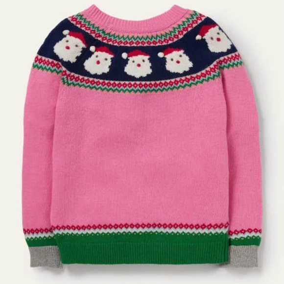 NWT Mini Boden Cosy Fair Isle Cardigan - Picture 2 of 12